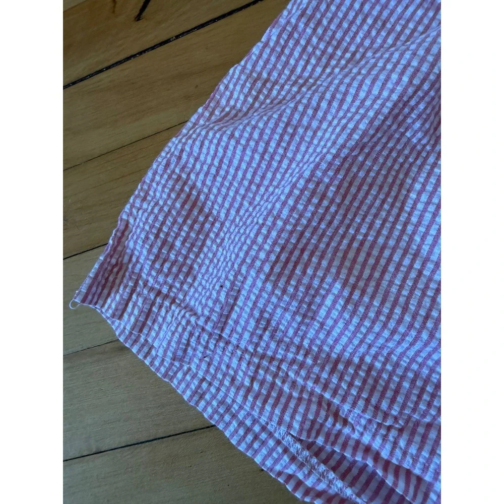 Urban Renewal pink and white striped‎ shorts